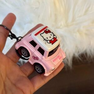 Hello kitty inspired  keychain